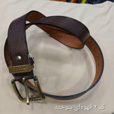 کمربند چرمی مردانه سگک فلزی