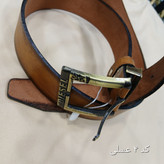کمربند چرمی مردانه سگک فلزی