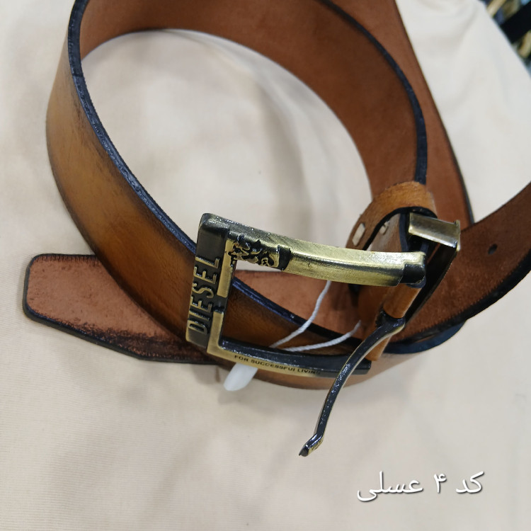 کمربند چرمی مردانه سگک فلزی